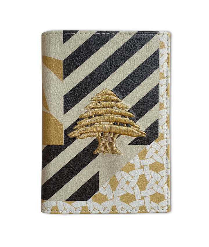 Lebanese, pop art, passport holder, Lebanon Cedar 