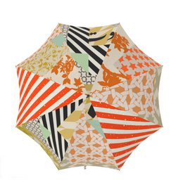 Umbrella, 1950s, collage, parasol