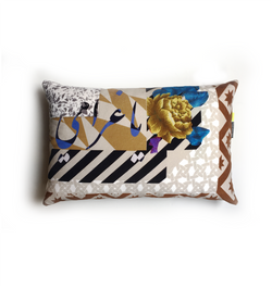  terrazzo tiles, bougainvillea flowers, rattan, marble, velvet cushion, decorative cushion, Beirut, Arabic calligraphy, throw pillow 