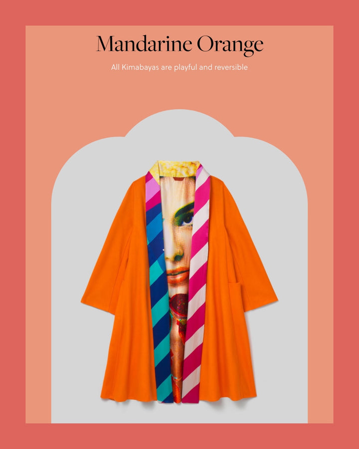 Kimabaya | orange - Rana Salam SHOP