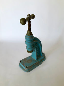 vintage color pallet, pressing tool, found object, home decor, retail interior design, restaurant interior design