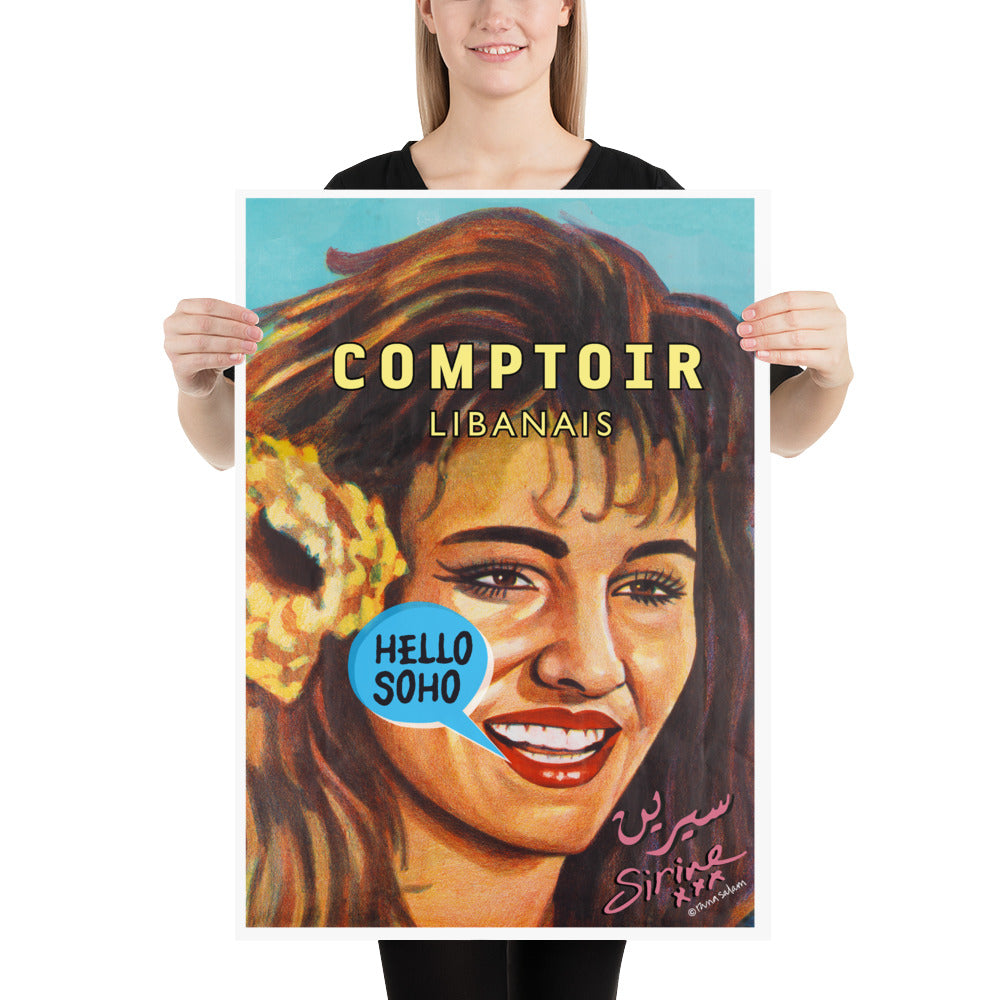 Hello Soho | Print – The Beirut Bombshell